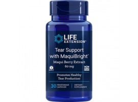 Life Extension Tear Support with MaquiBright® Maqui Berry Extract 60 mg, 30 vegetarian capsules